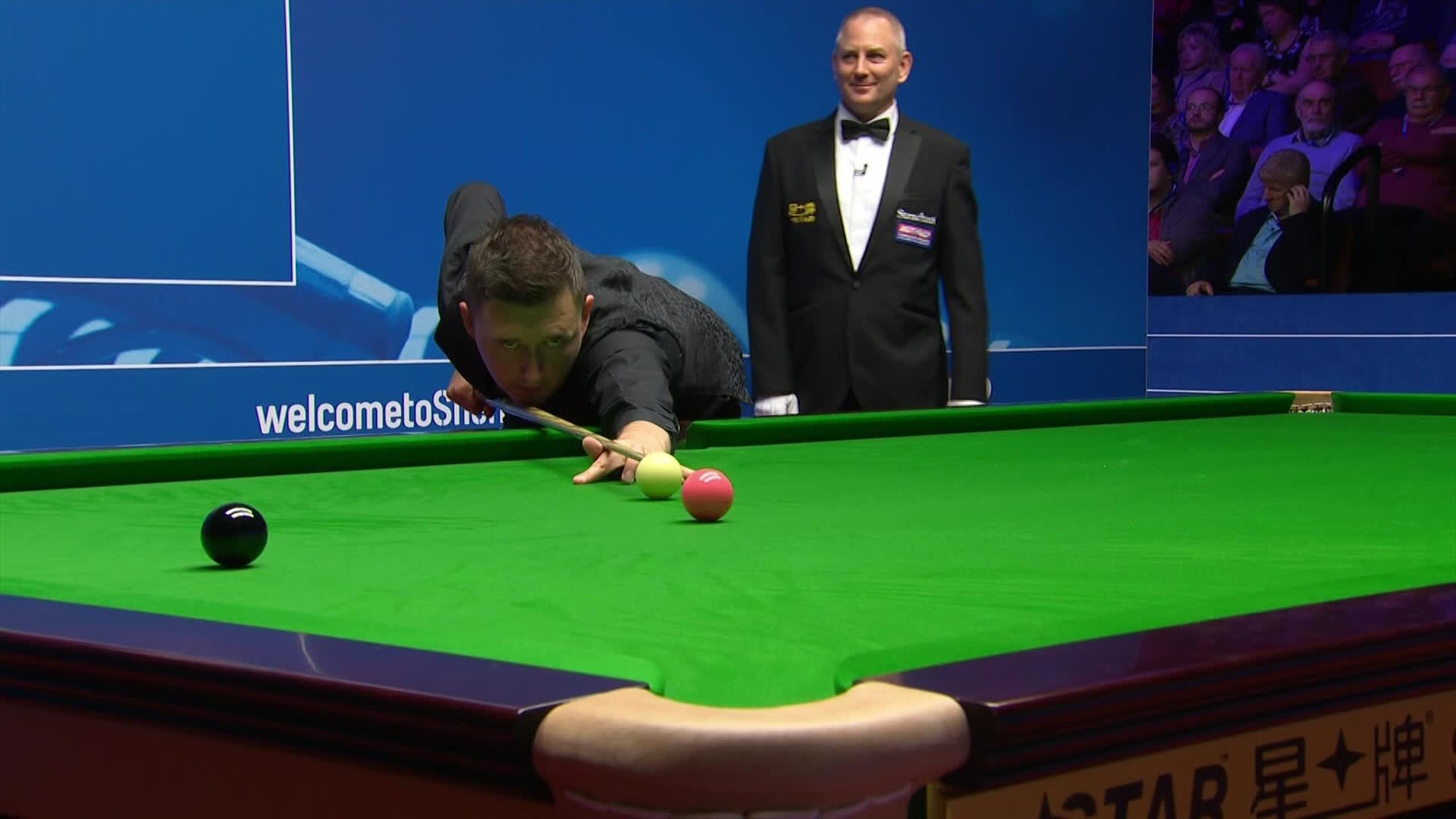 World Championships An other century from Kyren Wilson vs Hawkins