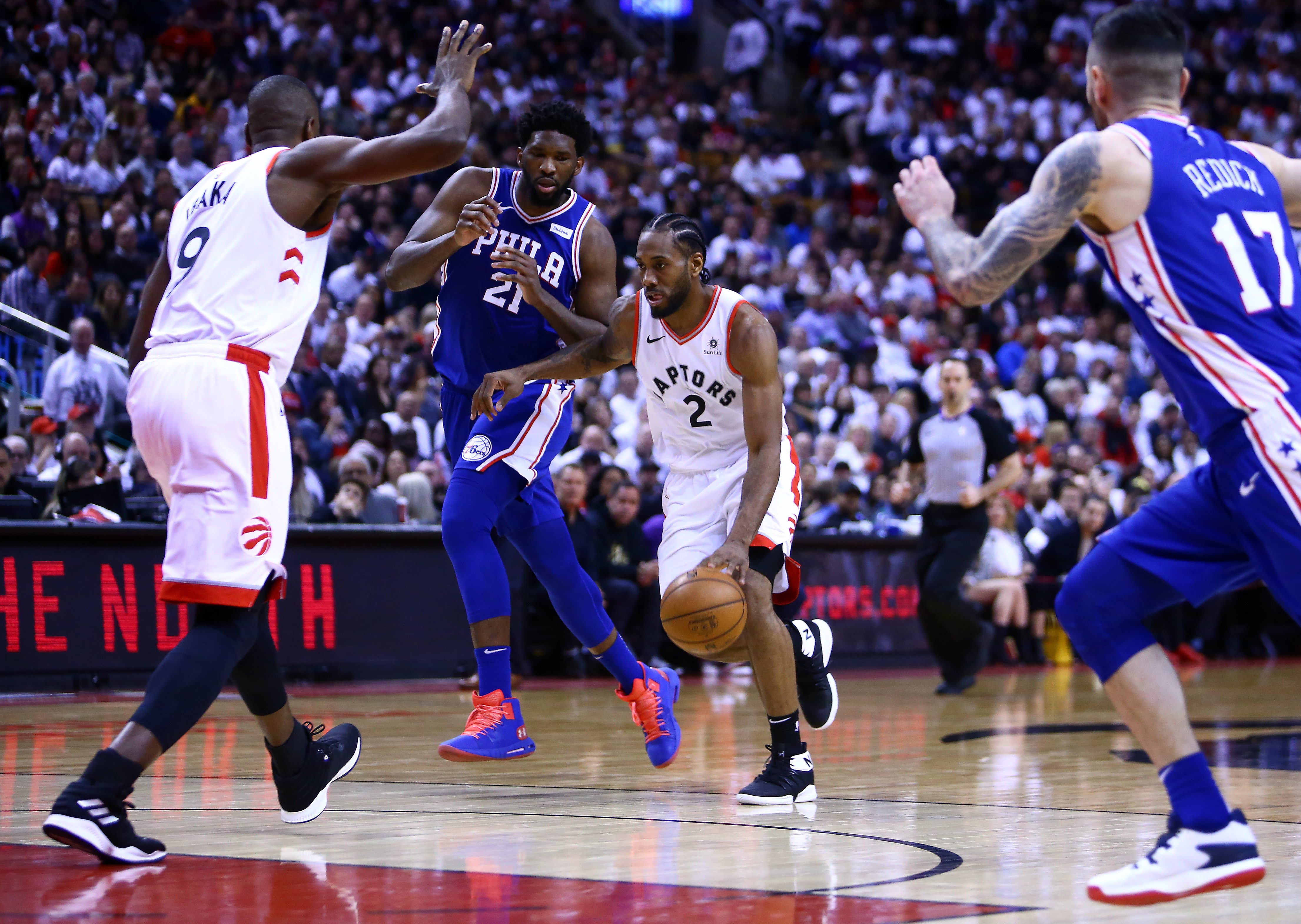 Kawhi Leonard (Toronto Raptors) vs Philadelphia 76ers
