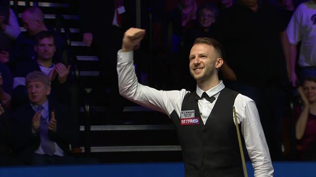 Trump completes big win over Ding to progress at the Crucible Trump completes big win over Ding to progress at the Crucible