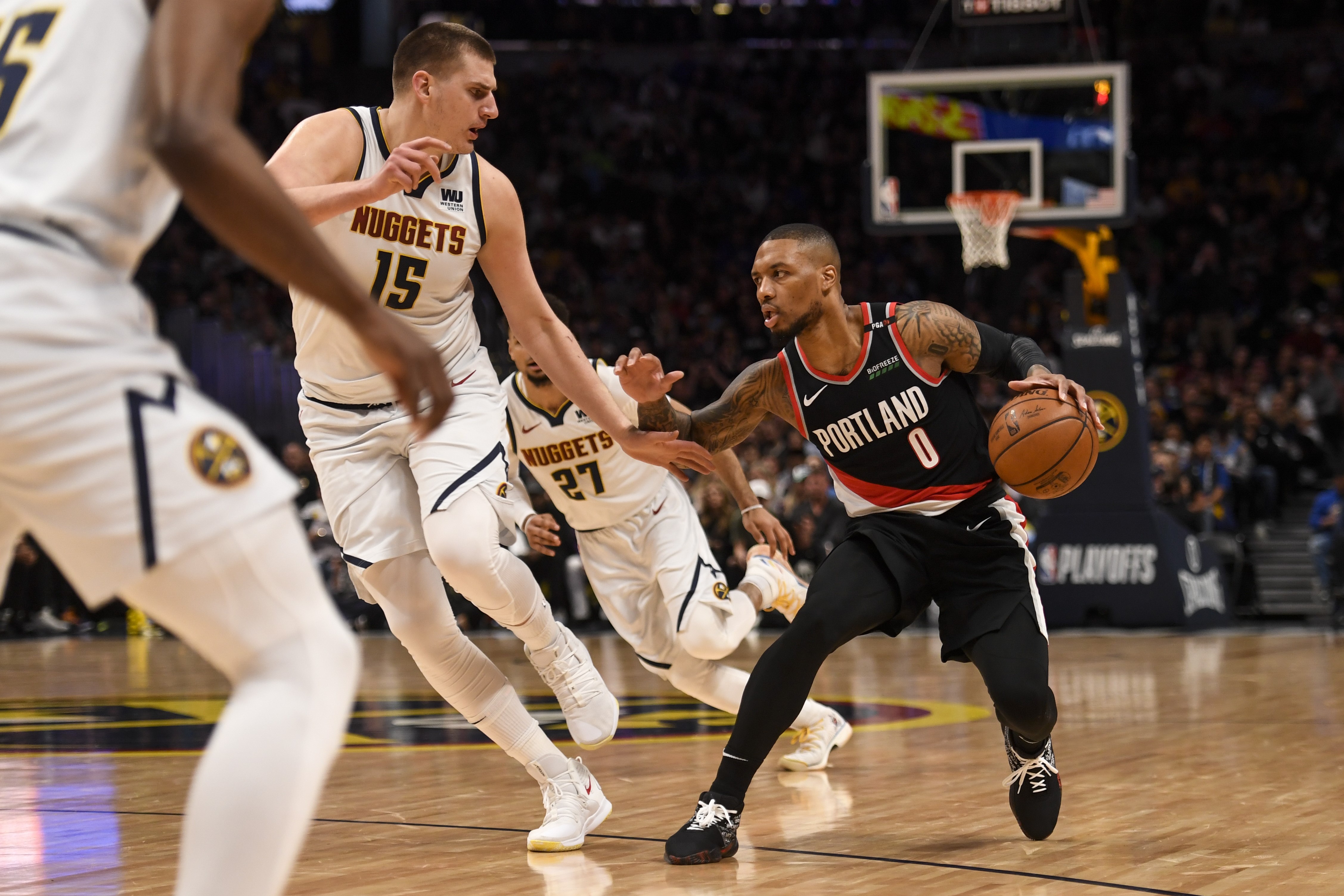 Damian Lillard, Portland Trail Blazers - Nikola Jokic, Denver Nuggets 