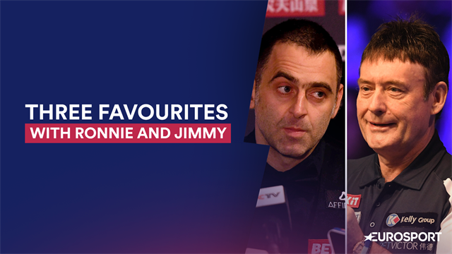 Ronnie and Jimmy’s favourites for World Championship glory Ronnie and Jimmy’s favourites for World Championship glory