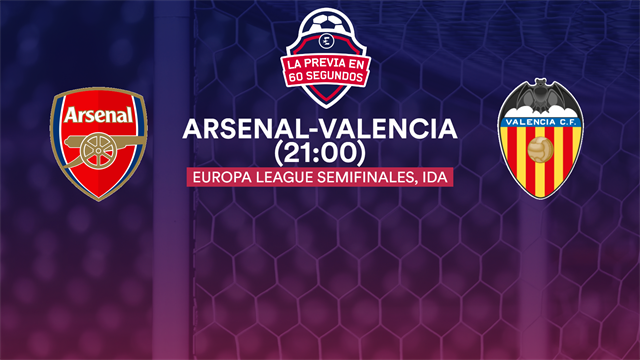 La previa en 60" del Arsenal-Valencia: Encomendados a Guedes (21:00) La previa en 60" del Arsenal-Valencia: Encomendados a Guedes (21:00)
