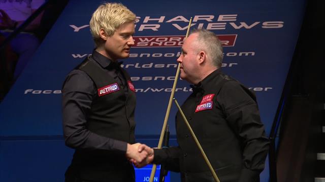 WK Sheffield | Higgins ten koste van Robertson naar halve finale WK Sheffield | Higgins ten koste van Robertson naar halve finale
