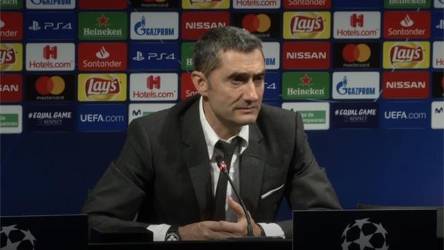 Valverde asegura que no pensó en dimitir tras la dura eliminación en Champions Valverde asegura que no pensó en dimitir tras la dura eliminación en Champions