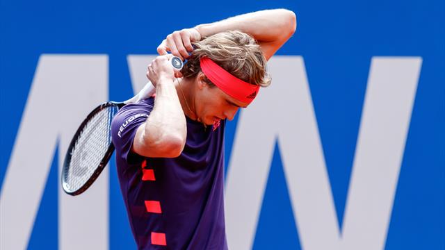 Zverev, de mal en pis