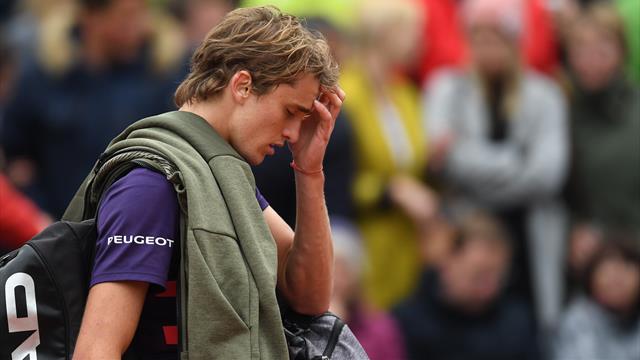 Zverev geknickt: "Es läuft gerade einfach alles gegen mich" Zverev geknickt: "Es läuft gerade einfach alles gegen mich"