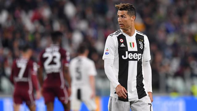 Serie A, Juventus-Torino: Un gol de Cristiano salva un punto en el derbi de Turín (1-1)