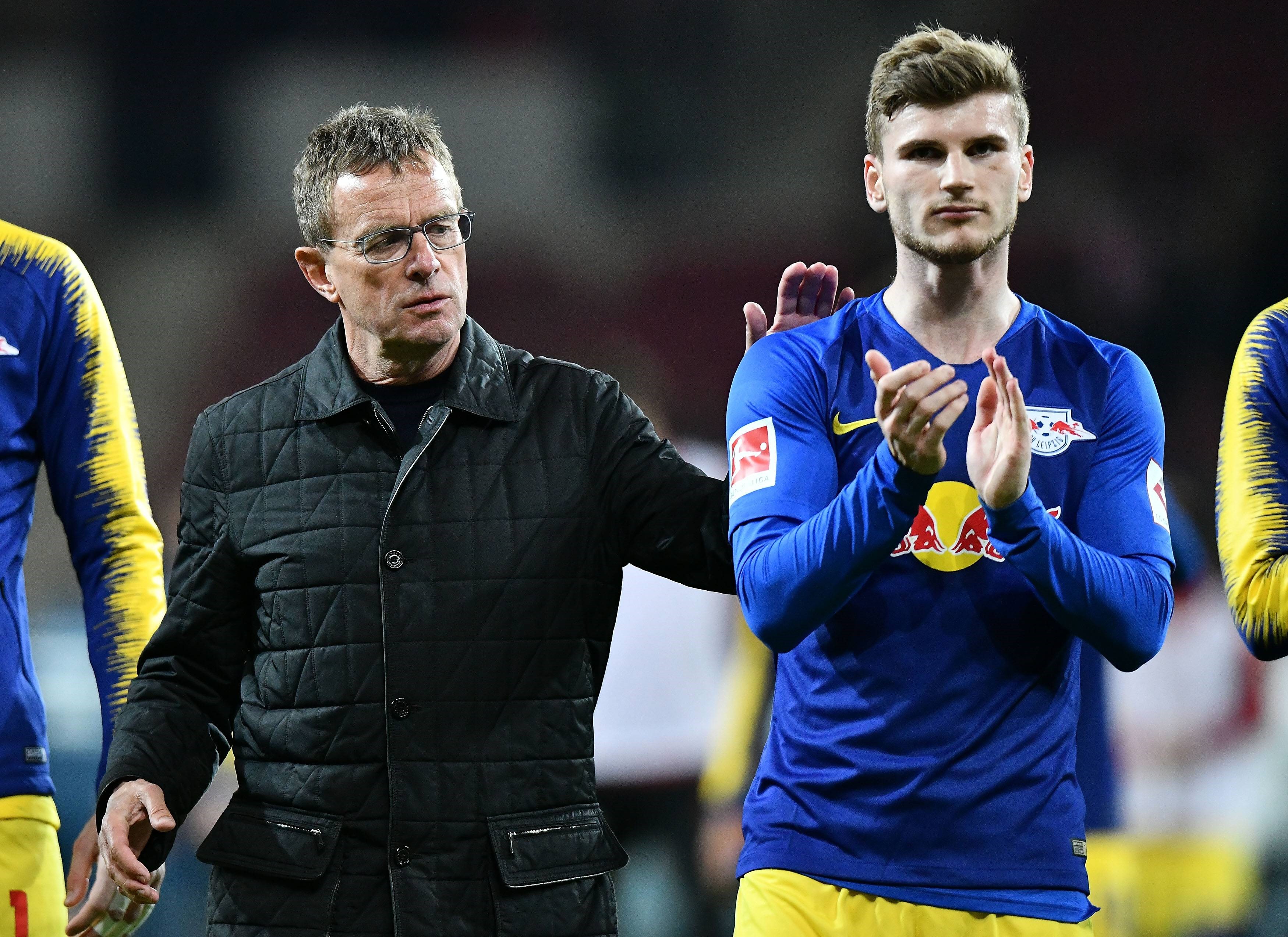 Ralf Rangnick und Timo Werner