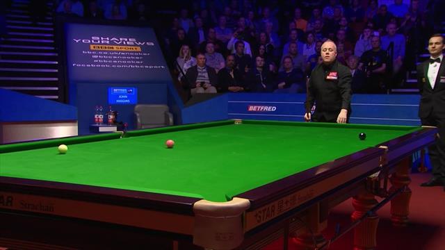 Higgins holds his nerve to progress to eighth world final Higgins holds his nerve to progress to eighth world final
