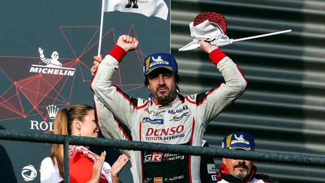 Una alianza perfecta: Toyota, con Alonso en sus filas, vuelve a ganar el campeonato del WEC Una alianza perfecta: Toyota, con Alonso en sus filas, vuelve a ganar el campeonato del WEC