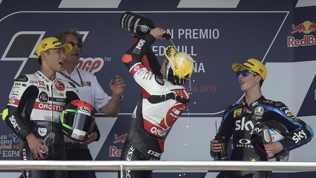 La magica prima volta del team Sic 58, 15 anni dopo la prima vittoria di Simoncelli La magica prima volta del team Sic 58, 15 anni dopo la prima vittoria di Simoncelli