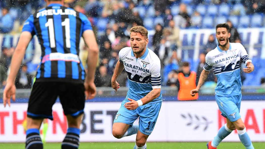 Risultati immagini per lazio atalanta 1-3
