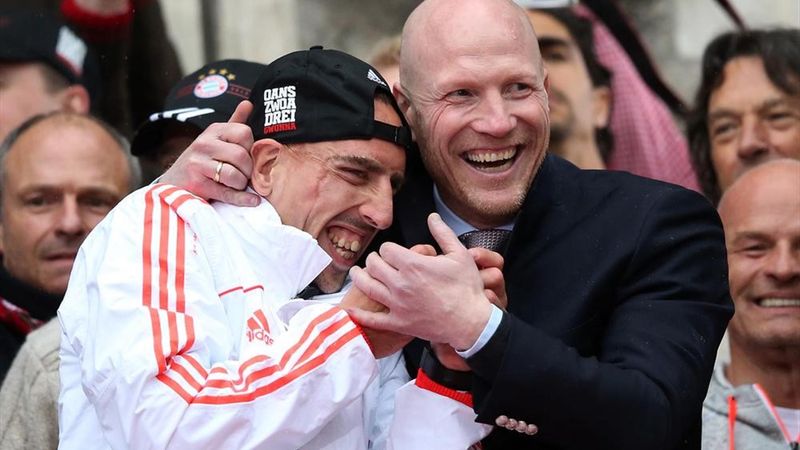 Franck Ribéry et Matthias Sammer