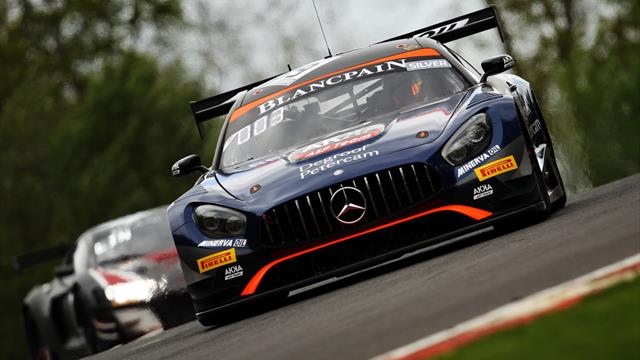 Brands Hatch : Black Falcon remporte aux points la 1re manche du World Challenge Europe 2019