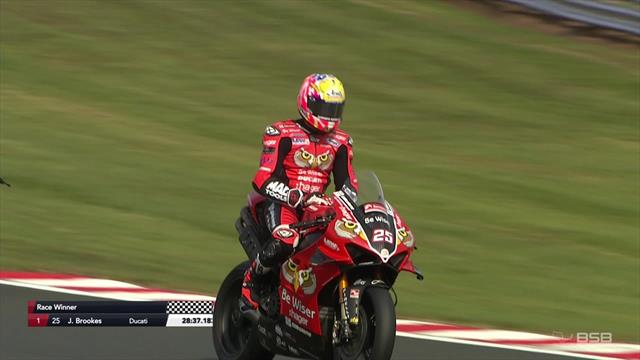 Brookes does the Oulton Park double with victory in Race 2 Brookes does the Oulton Park double with victory in Race 2