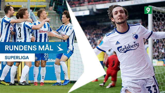 Derby-kasser, Ankersen-tunnel og Kadrii-assists: Se alle rundens mål fra Superligaen Derby-kasser, Ankersen-tunnel og Kadrii-assists: Se alle rundens mål fra Superligaen