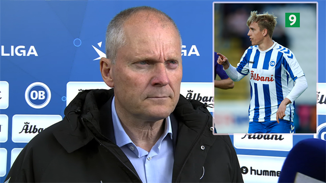 OB-direktør om 16-årigt talent: Det ville undre mig, hvis han var her i næste sæson OB-direktør om 16-årigt talent: Det ville undre mig, hvis han var her i næste sæson