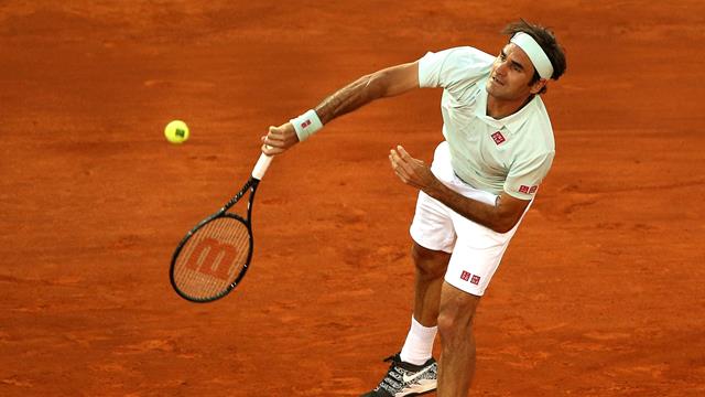 Federer coasts in return to clay at Madrid Federer coasts in return to clay at Madrid
