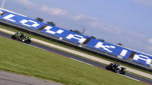 Première journée studieuse mais mouvementée sur le Slovakia Ring