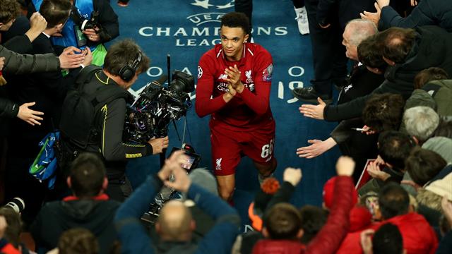 Le corner de Trent Alexander-Arnold ? "J'ai vu le ballon dans les filets, c'est allé trop vite" Le corner de Trent Alexander-Arnold ? "J'ai vu le ballon dans les filets, c'est allé trop vite"