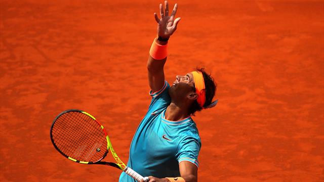 Nadal solide, Auger-Aliassime un peu tendre