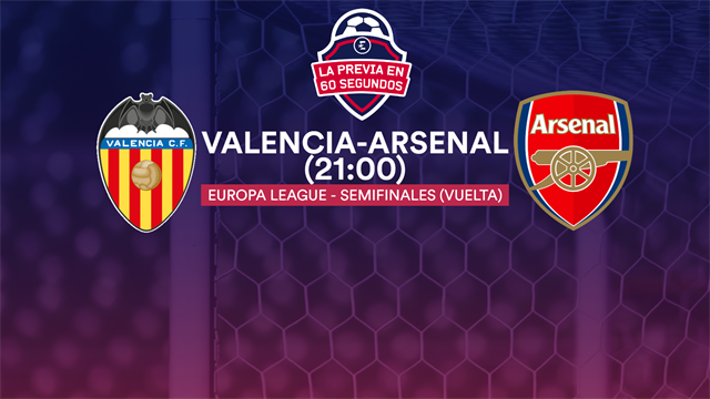 La previa en 60" del Valencia-Arsenal: Bakú pasa por Mestalla (21:00) La previa en 60" del Valencia-Arsenal: Bakú pasa por Mestalla (21:00)