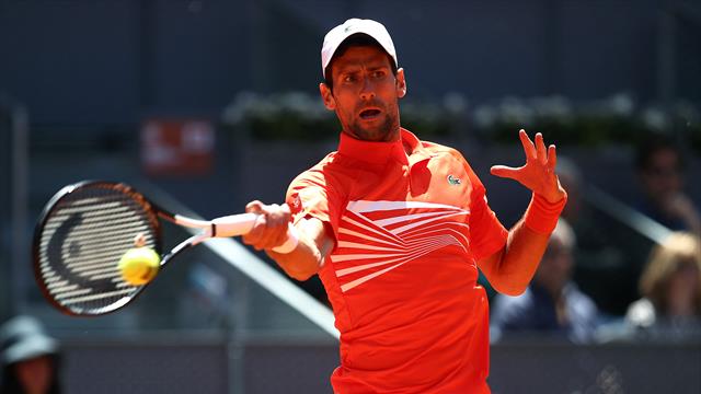 novak djokovic  madrid open semis  marin cilic food poisoning