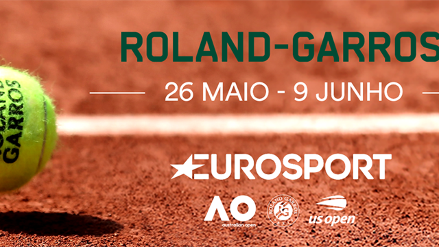 Vá a Roland Garros com o Eurosport e o MEO