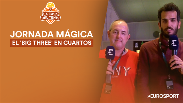 Mutua Madrid Open 2019: Nadal, Djokovic y Federer en cuartos tras una jornada mágica Mutua Madrid Open 2019: Nadal, Djokovic y Federer en cuartos tras una jornada mágica