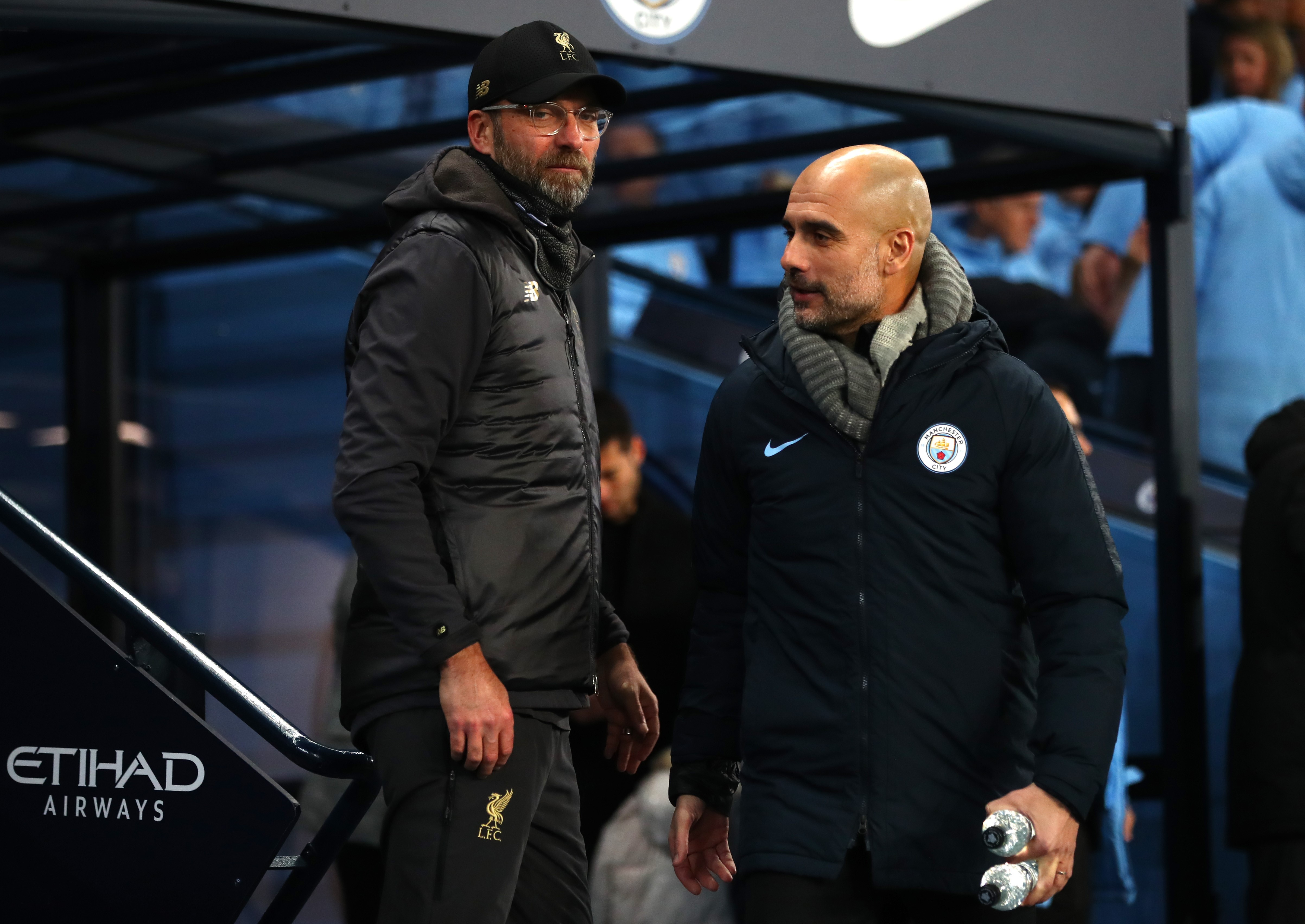 Jurgen Klopp ve Pep Guardiola