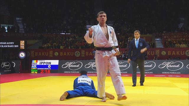 Baku Grand Slam: Moldova’s Denis Vieru wins -66 kg gold Baku Grand Slam: Moldova’s Denis Vieru wins -66 kg gold