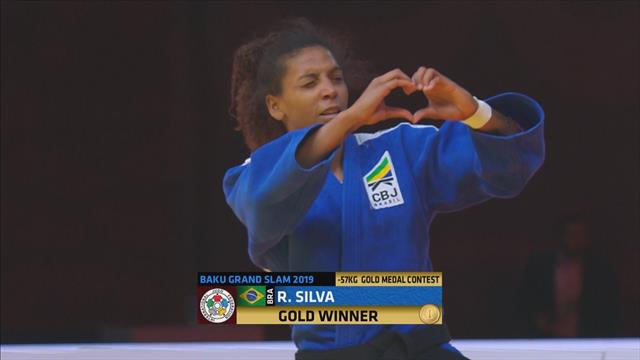 Baku Grand Slam: Rafaela Silva beats Tsukasa Yoshida to win -57 kg gold Baku Grand Slam: Rafaela Silva beats Tsukasa Yoshida to win -57 kg gold