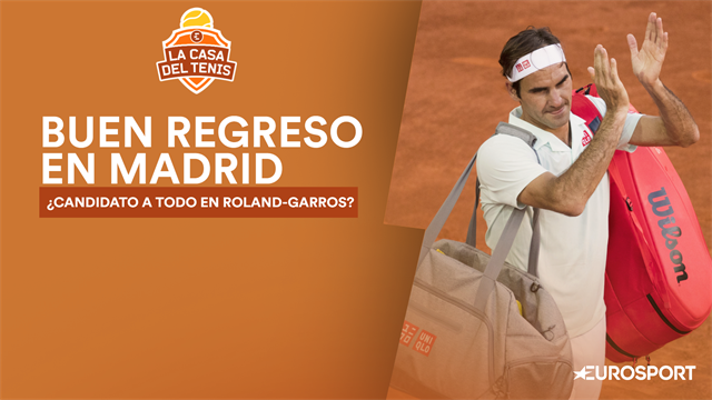 Federer, buenas sensaciones en el Mutua Madrid Open y candidato en Roland Garros Federer, buenas sensaciones en el Mutua Madrid Open y candidato en Roland Garros