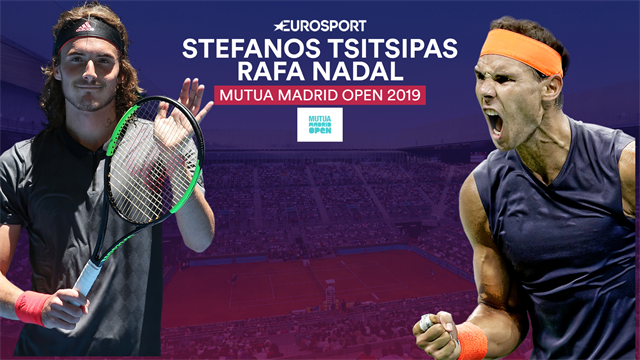 Mutua Madrid Open 2019, Tsitsipas-Nadal: Prueba de fuego (21:00) Mutua Madrid Open 2019, Tsitsipas-Nadal: Prueba de fuego (21:00)