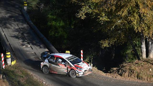 El estonio Tanak se coloca líder del Rally de Chile tras la primera jornada