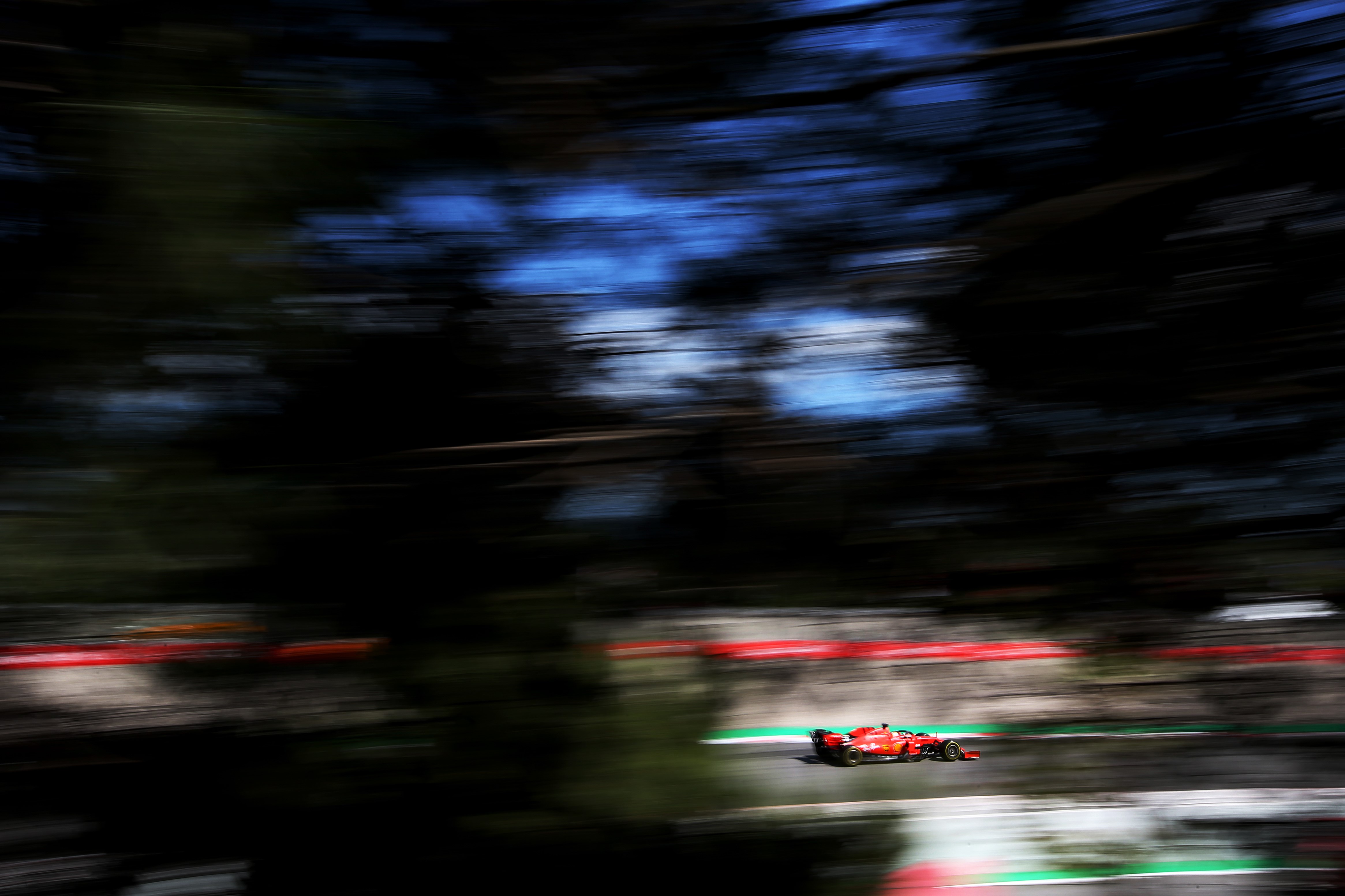 Sebastian Vettel (Ferrari) au Grand Prix d'Espagne 2019