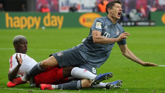 Millimeter-Entscheidung: Bayern lässt Matchball in Leipzig liegen
