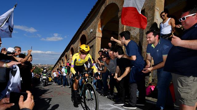 Turul Italiei: Primoz Roglic a câștigat prima etapă la contratimp și a preluat tricoul roz