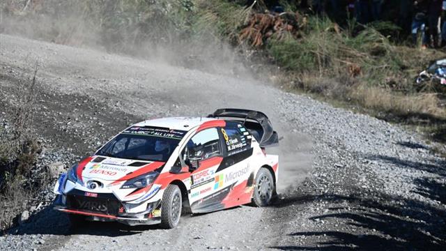 Tänak mantiene el liderato y Neuville abandona el Rally de Chile