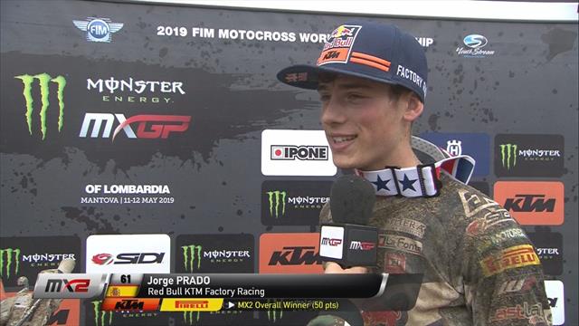 Jorge Prado: It was tough to get the overall win in MXGP of Lombardia Jorge Prado: It was tough to get the overall win in MXGP of Lombardia