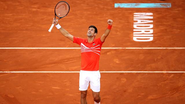 Djokovic claims Madrid title with straight-sets win over Tsitsipas