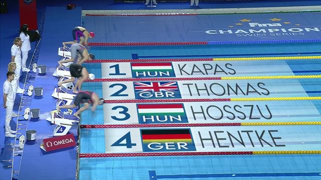 Katinka Hosszu vince i 200 farfalla davanti a Hentke Katinka Hosszu vince i 200 farfalla davanti a Hentke