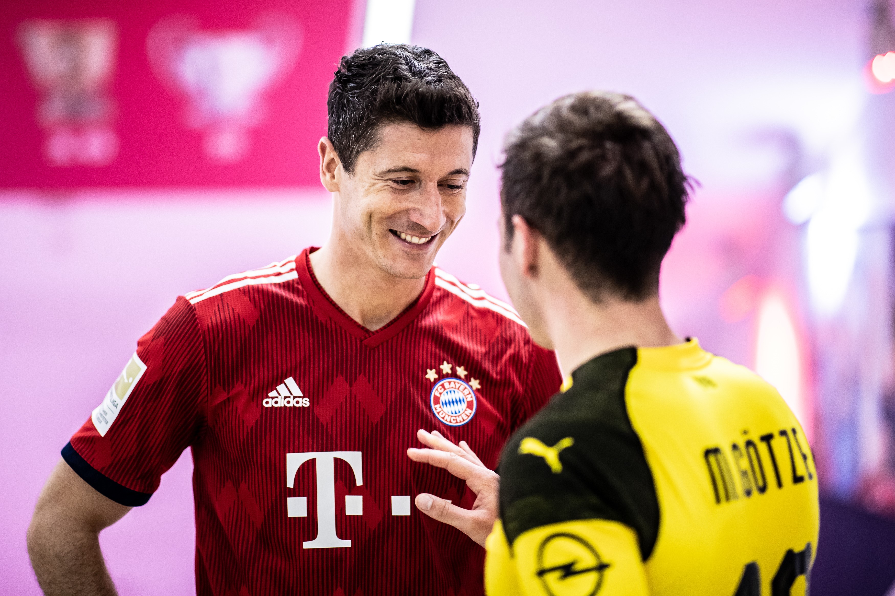 Robert Lewandowski, Mario Götze - FC Bayern vs. Borussia Dortmund