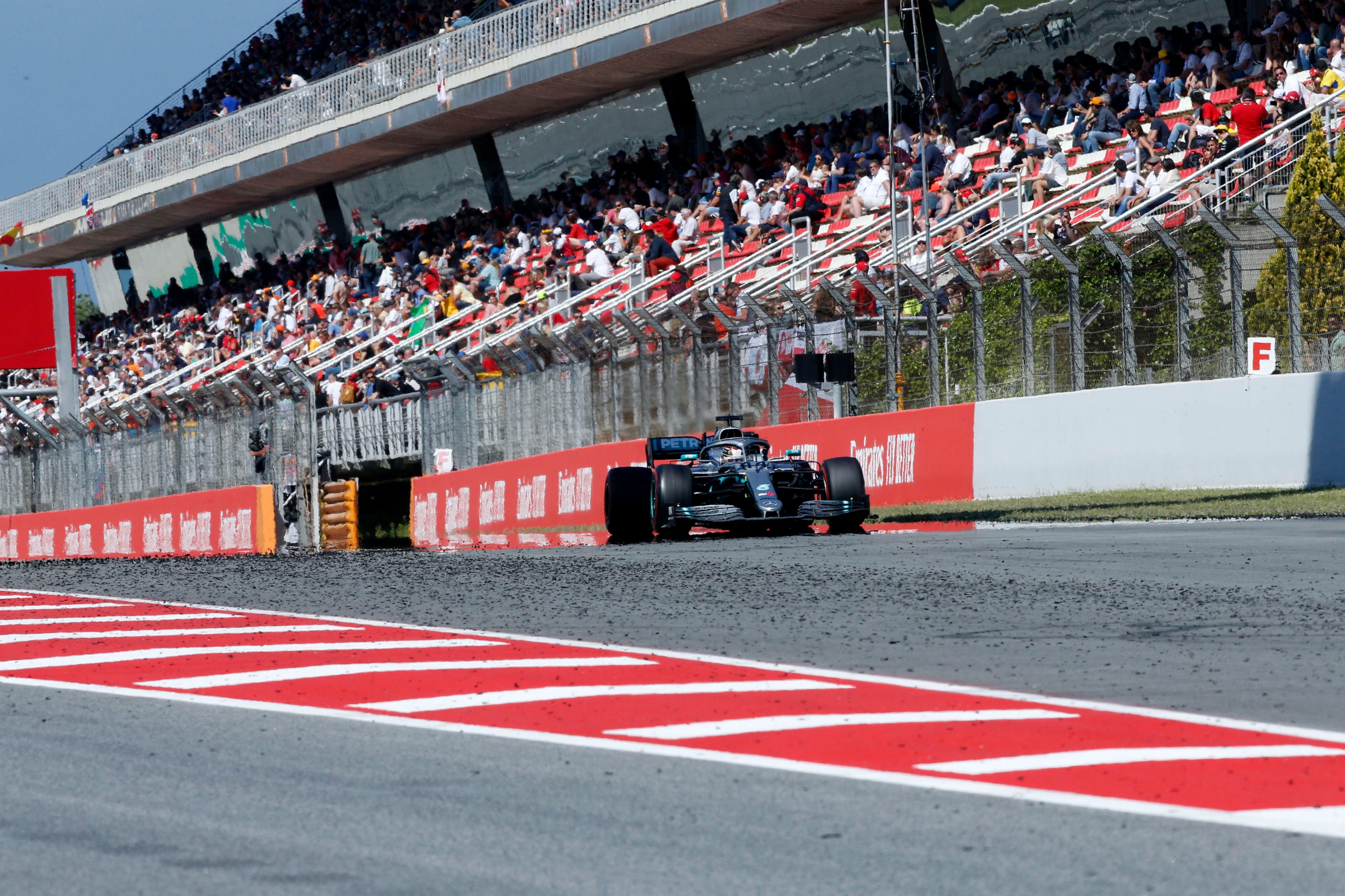 Lewis Hamilton (Mercedes) au Grand Prix d'Espagne 2019