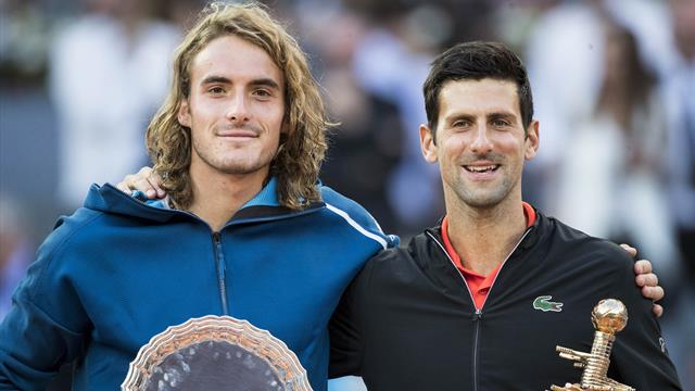 Highlights: Djokovic downs Tsitsipas in Madrid final Highlights: Djokovic downs Tsitsipas in Madrid final