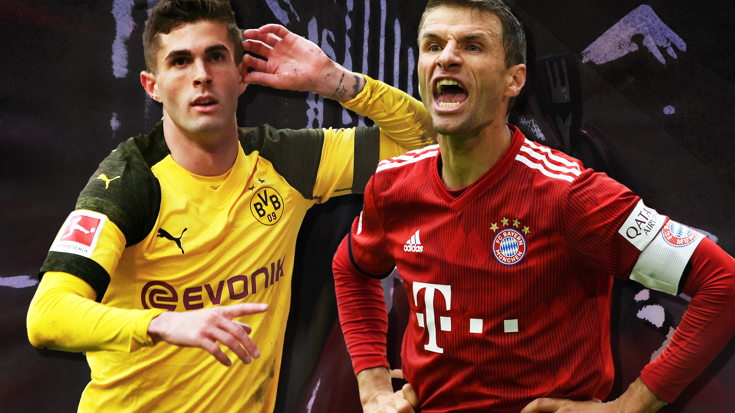 Christian Pulisic, Thomas Müller