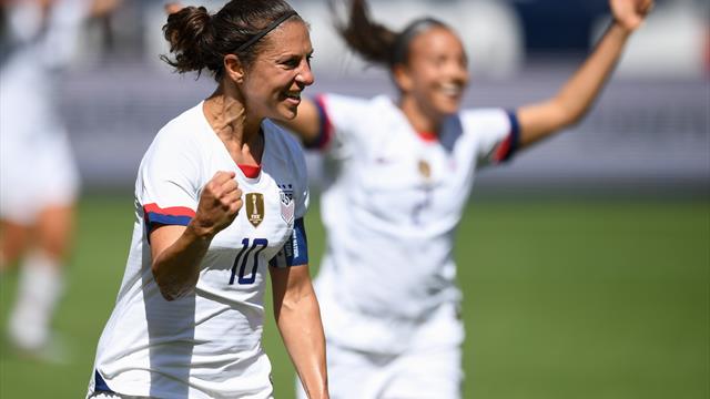 US beat South Africa in Women's World Cup warm-up