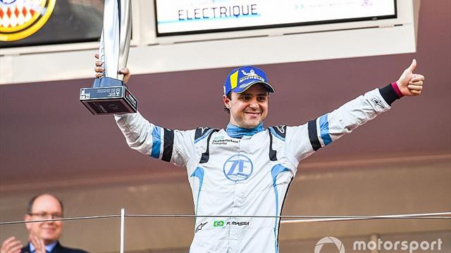 El de Massa en Mónaco, un podio épico al quedarse sin batería