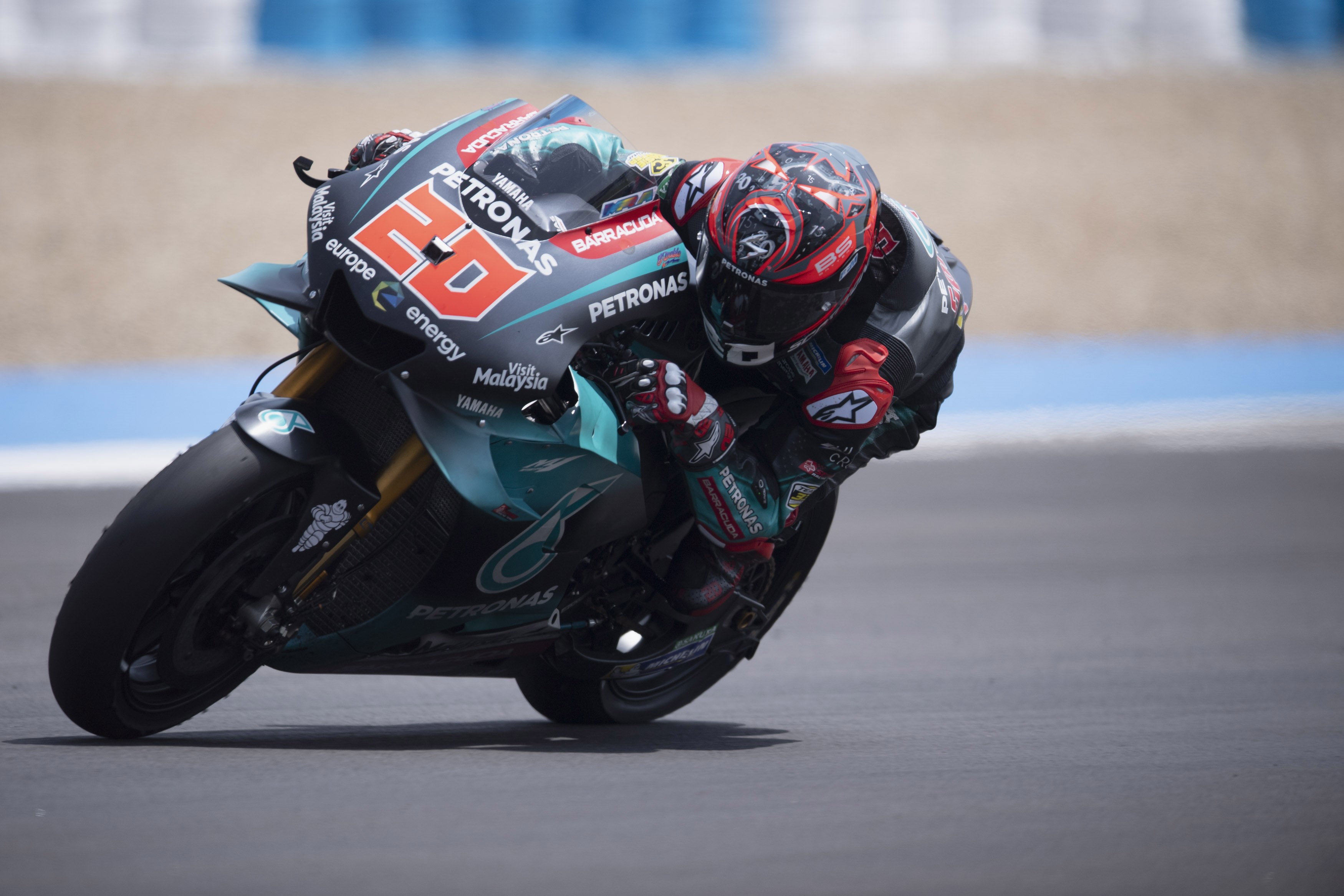 Fabio Quartararo (Yamaha Petronas SRT) au Grand Prix d'Espagne 2019