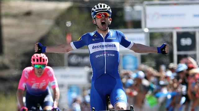 Asgreen fires up in final moments to seize stage two victory in California